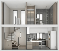 Casa Prefabricada Ecológica, Estructura de Acero Ligero, Casa Modular con Cocina y Baño para Hotel, Jardín, Casa Adosada, Apartamento Pequeño