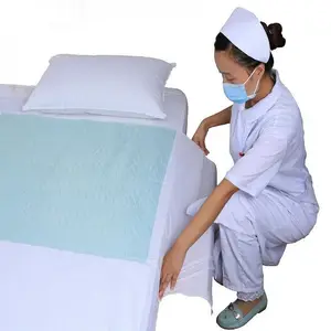 Yüksek emici yıkanabilir kullanımlık yetişkin inkontinans yatak pedleri ile