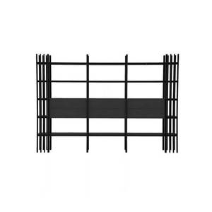 Grande libreria di legno francese verticale alta in legno nascosta della Cina barca libreria con cassetto TV scaffalatura libreria con porta a vetri - Product Image 1