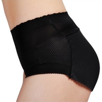 Culottes sans couture taille mi-haute avec coussinets de hanche pour femmes, coussinets rehausseurs de hanche en éponge, rembourrage pour les fesses, culottes de mise en forme