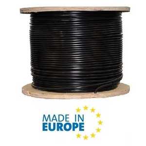 Câble d'alimentation haute tension 2,5 mm double isolation 100 mètres de long pour utilisation souterraine - Product Image 1