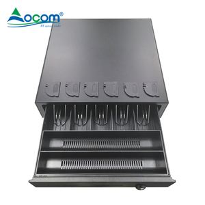 Giá Rẻ Kim Loại Mạnh Mẽ Bền Tiền Mặt Hộp 410Mm Chiều Rộng Kim Loại Ngăn Kéo Tiền Mặt Cho Tiền Mặt Đăng Ký - Product Image 4