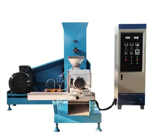 Industrial Tilapia Fish Feed Pellet Machine Dry Type Sinking Feed Machinery Extruder Suppliers