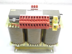 PLC <strong>Sawa</strong> SDS-1-1-500 Transformer 500VA Pri. 400V 0.77A Sec 3x172V 1.7A Warranty Product - Product Image 1