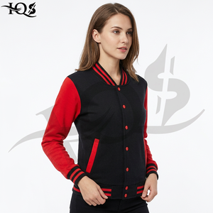 Veste varsity en peau de mouton matelassée pour femme Vercity - Product Image 5