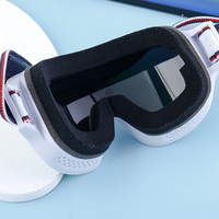 Lunettes de ski et de snowboard unisexes Partagas, vente en gros, mode, coupe-vent, respirantes, avec lentilles miroir, pour femmes et hommes