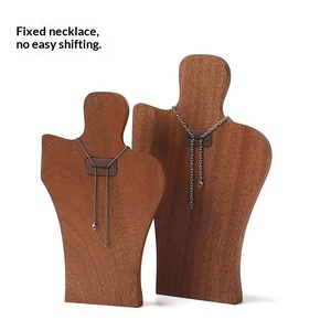 Expositor de Collares de Madera Maciza, Soporte para Exhibición de Joyería, Modelo de Exhibición - Product Image 3