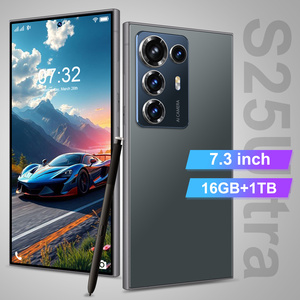 S25 Ultra Smart Android 14.0 Adaptation du système 16 Go + 1 To de stockage 2K double carte Deca Core pour les joueurs francophones en gros - Product Image 1