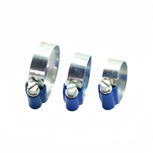 Mạnh mẽ người Anh loại thép không gỉ nhựa mạ kẽm sắt Metric & inch Ống kẹp loại Jubilee Clip Bạc Vàng - Product Image 1