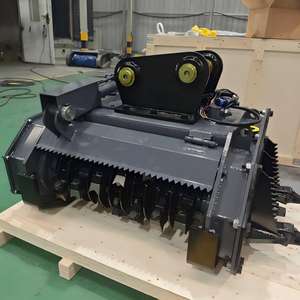 Machine de réhabilitation des terrains d'excavation, tondeuse à gazon hydraulique, broyeur d'arbres avec composant moteur principal pour la réhabilitation des terrains de haies et d'herbe - Product Image 2