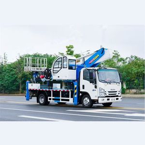 Camion de travail aérien diesel neuf ISUZU 27M-33M, camion de levage à nacelle pour travaux en hauteur, 90/122 CV à vendre - Product Image 1