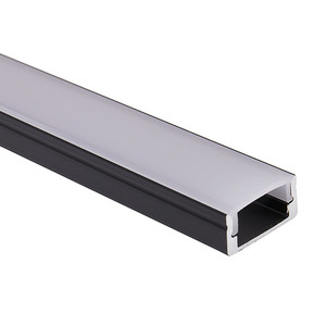 Profilé linéaire à angle droit pour montage en surface avec diffuseur en PC pour décoration murale, plafond, <span class=keywords><strong>coin</strong></span> et habillage de bande lumineuse linéaire pour toute la maison - Product Image 1