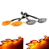 2 Piezas de Luces LED RGB para Parrilla de Coche, 12V 62W, Luces Antiniebla Auxiliares Externas para Vehículos Todoterreno y Camiones