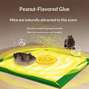 Pièges à rats à colle forte et résistante, non toxiques, pour la lutte antiparasitaire en intérieur, piège à colle pour rongeurs à haute efficacité - Product Image 4