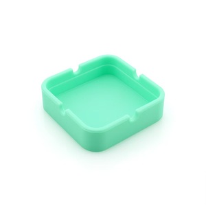 Cenicero Cuadrado Portátil de Silicona Jiayi JY-01, Personalizado, Creativo, Resistente al Calor, Fácil de Limpiar, Diseño Clásico, Sin Humo, para Auto - Product Image 1