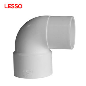 Raccords en <span class=keywords><strong>PVC</strong></span> SCH <span class=keywords><strong>80</strong></span> norme ASTM LESSO, <span class=keywords><strong>coude</strong></span> à <span class=keywords><strong>90</strong></span> degrés - Product Image 2