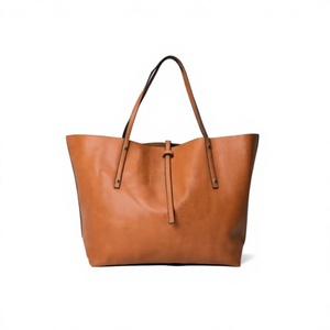 Sacs à main en cuir véritable BS INTERNATIONAL pour femmes, grande capacité, fermeture à glissière, bandoulière/croisé, tendance - Product Image 5