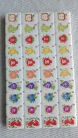 Ensemble de Mahjong en Acrylique de Luxe Style Manoir Américain, Tuiles de Mahjong Vintage à Motifs Floraux avec Jokers, Cadeau de Fêtes Premium pour Fêtes de Famille