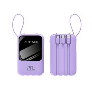 Banco de Energía con Batería de Iones de Litio, Adaptador de CA Tipo C, Hecho en China - Product Image 1