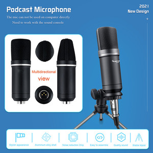 ไมโครโฟนพอดแคสต์ P2 ที่เหมาะสม พร้อมซาวด์การ์ดสำหรับงานสด บอร์ดเสียงพร้อมมิกเซอร์ เปลี่ยนเสียงได้ ออดิโออินเตอร์เฟส - Product Image 5