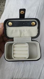 THK0161 Earrings Ring Box Mini Portable Travel <b>Jewelry</b> Box PU <b>Leather</b> <b>Jewelry</b> Packaging <b>Jewelry</b> Storage Gift Box - Product Image 2