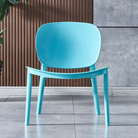Chaise contemporaine en plastique polypropylène pour la maison Restaurant Salle à manger Chaises empilables pour salon Entrepôt Meubles bon marché