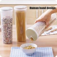 Organiseurs de cuisine de haute qualité, boîte de conservation étanche à l'humidité, boîte de rangement transparente en plastique pour aliments