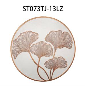 Posavasos de piel sintética de PVC ecológicos al por mayor, alfombrillas de drenaje, manteles individuales bronceadores, diseño hueco, cocina contemporánea mediana de 38cm - Product Image 3