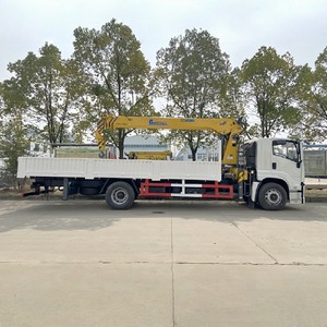 รถบรรทุกอีซูซุ กิกะ 8 ตัน ดีเซล ติดเครน 4x2 สภาพใหม่ เครนบูมแบบยืดหดได้ ขาย - Product Image 3