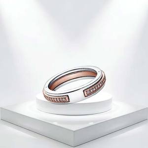 Anillo <span class=keywords><strong>de</strong></span> Plata 925 con Múltiples Lazos, Corazón Colorido, Abeja, Chakra y Corona, Chapado en Oro Rosa, para Mujer, Regalo <span class=keywords><strong>de</strong></span> <span class=keywords><strong>Boda</strong></span>, Novedad 2026 - Product Image 4