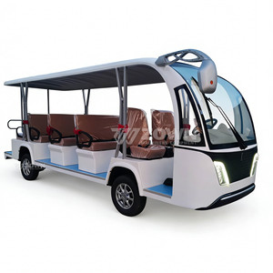 Suministro Directo de Fábrica, Autobús Turístico Eléctrico de 14 Plazas, Vehículo Turístico Ecológico para Transporte en Complejos Turísticos - Product Image 6