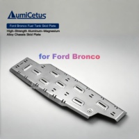 Pelindung Kolong Mobil (Skid Plate) untuk Bronco 3.5L/5.7L, 5&8mm, Aluminium Alloy Berkekuatan Tinggi, Ringan, dan Tahan Benturan