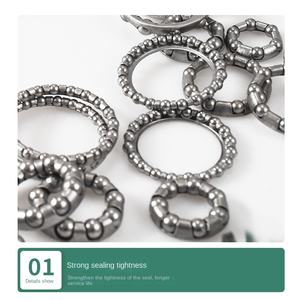 Juego de cuencos de bola de <span class=keywords><strong>horquilla</strong></span> delantera para <span class=keywords><strong>bicicleta</strong></span> de montaña, marco de cuentas, eje trasero medio delantero, rodamiento de marco de bola unido para piezas de <span class=keywords><strong>bicicleta</strong></span> de cochecito - Product Image 4