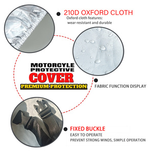 Nouvelle housse de protection imperméable pour moto en Oxford XL/XXL/XXXL, anti-poussière, pour motos - Product Image 3