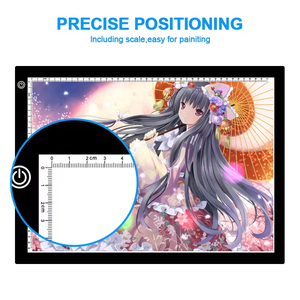 带电池绘图表的热发光二极管照明板专业超薄发光二极管灯垫跟踪板 - Product Image 2