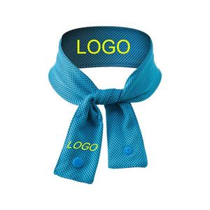 Custom Logo China Unisex <b>Cooling</b> <b>Neck</b> <b>Wrap</b> Reusable Gel Ice Pack Soft <b>Neck</b> Cooler for Summer Golf Tennis Outdoor Sports Work - Product Image 1