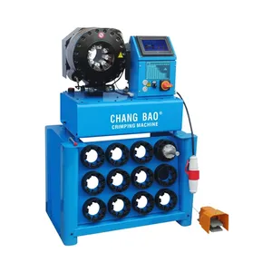 ChangBao Full-Automatic High Pressure Hydraulic Hose Pipe crimping press machine p32