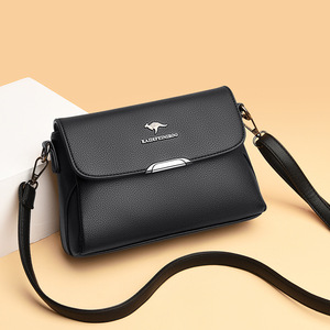 Fashion <b>Small</b> Crossbody Bag Large Capacity Shoulder Bag Soft PU Leather Women's Handbag Design Messenger Bag <b>Shopping</b> Lady Purse - Product Image 3