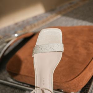 Zapatos de Tacón Alto con Plataforma y Correa en el Tobillo, Punta Cerrada, Impermeables, Antideslizantes, Sexys, para Bodas, Fiestas y Baile, para Mujer - Product Image 5