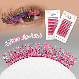 Extensions <span class=keywords><strong>de</strong></span> <span class=keywords><strong>cils</strong></span> scintillantes Abonnie Private Label, extensions <span class=keywords><strong>de</strong></span> <span class=keywords><strong>cils</strong></span> UV professionnelles, <span class=keywords><strong>cils</strong></span> colorés, extensions <span class=keywords><strong>de</strong></span> <span class=keywords><strong>cils</strong></span> colorées - Product Image 4