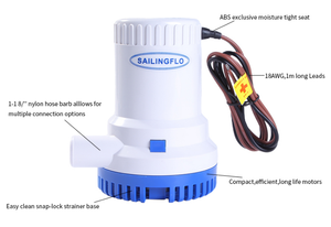 Sommergibile <span class=keywords><strong>pompa</strong></span> di sentina Singflo 12 v ad alto flusso <span class=keywords><strong>acqua</strong></span> pompe di sentina 2000GPH sommergibile - Product Image 4