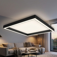 Connecteur de profilé en aluminium Allred pour suspension linéaire carrée LED personnalisée, lumière blanche chaude douce 2700K, angle de faisceau 100°