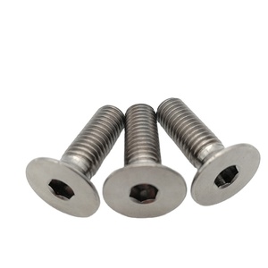 Tornillo avellanado de aleación de titanio M5 M6 M8, pernos hexagonales industriales para Allen Bolk, chapado en zinc, disponible, 10mm, 16mm, 25mm, ISO - Product Image 3