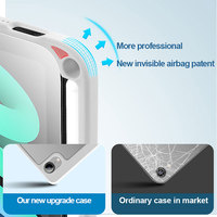 Étui magnétique simple et élégant de haute technologie pour Air 13 2024 2025 iPad Pro 12.9 3ème 4ème 5ème 6ème génération pour femmes, housse détachable