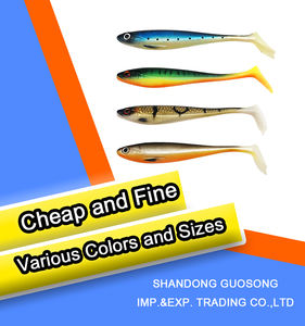 Guo Song 7/10cm eau de mer et eau douce fabricant souple Plasti Swimbait vis appâts de pêche leurres printemps leurre souple - Product Image 2