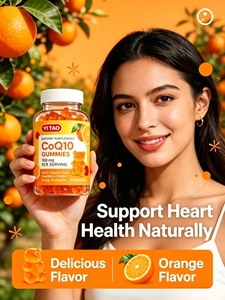 OEM ODM CoQ10 Gummies 100มก.-สุขภาพหัวใจพลังงานในเซลล์และสารต้านอนุมูลอิสระที่อุดมไปด้วยวิตามิน - Product Image 4
