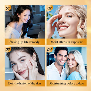 Crema Viso al Collagene Dorato 24K Idratante per Tutti i Tipi di Pelle Uso Giornaliero Migliora Pelle Secca e Ruvida Leviga le Rughe - Product Image 5