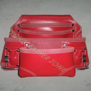Bolsa de herramientas para cinturón de cuero genuino, bolso de carpintero - Product Image 3