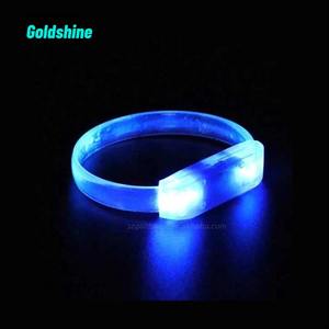 Aanpasbare Gekleurde Plastic Led Festival Polsba Lichtgevende Evenement Armbanden Voor Mannen Vrouwen Mexicaanse Heren Gezangen Promotieartikel - Product Image 1