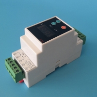 Thermostat numérique sur rail DIN avec capteur, sortie relais 2 voies, contrôleur d'alarme de température, USB, personnalisable OEM, sortie NO/NC AC90~260V